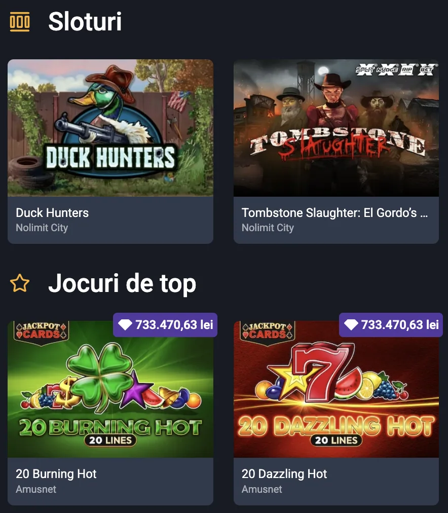 Frank Casino Slot games